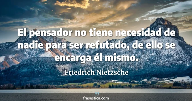 Cita de Friedrich Nietzsche