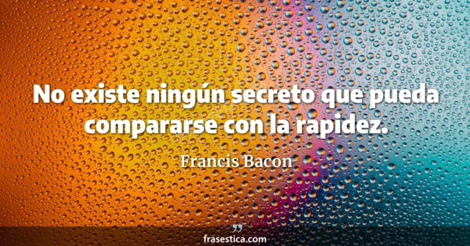 Cita de Francis Bacon