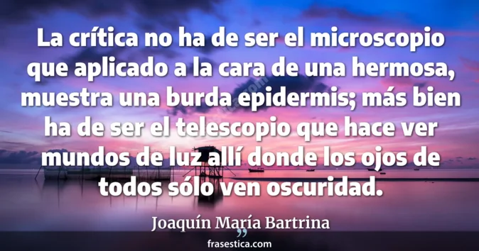 Cita de Joaquín María Bartrina