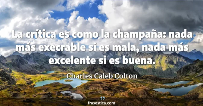 Cita de Charles Caleb Colton