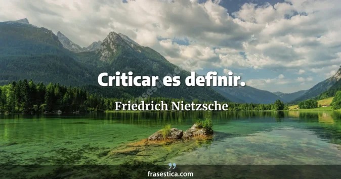 Cita de Friedrich Nietzsche