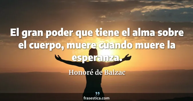 Cita de Honoré de Balzac
