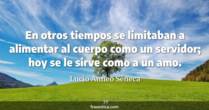 Cita de Lucio Anneo Séneca