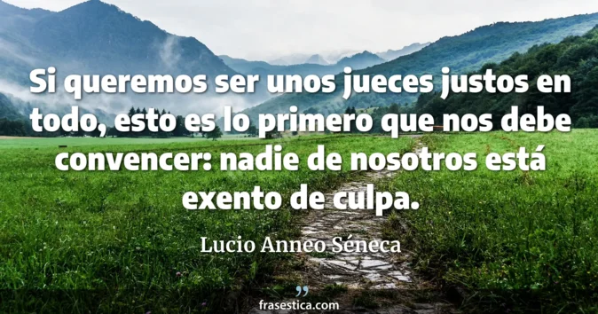 Cita de Lucio Anneo Séneca
