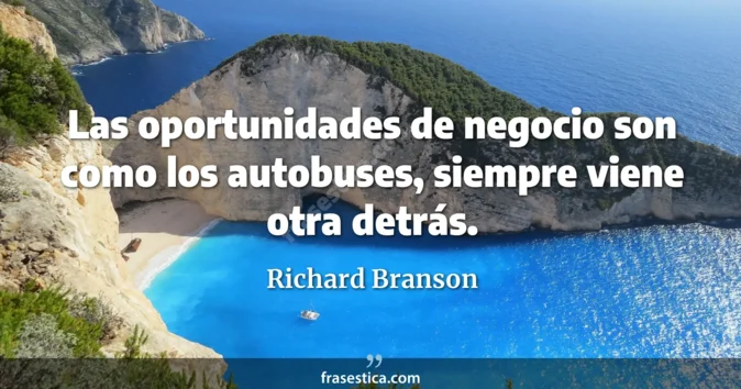 Cita de Richard Branson