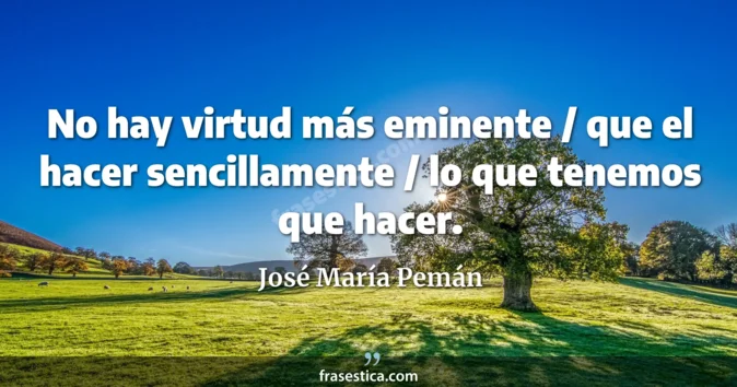 Cita de José María Pemán
