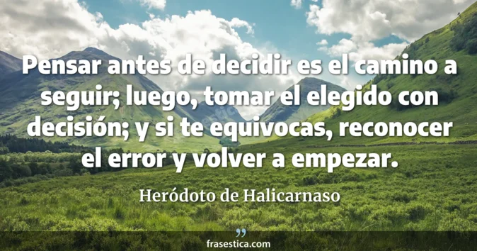 Cita de Heródoto de Halicarnaso