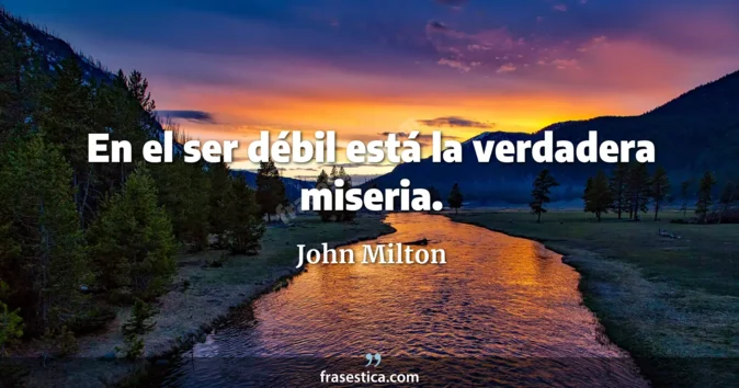 Cita de John Milton
