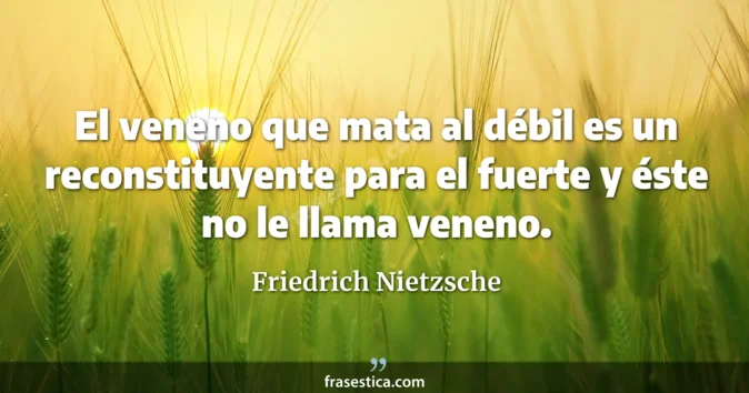 Cita de Friedrich Nietzsche