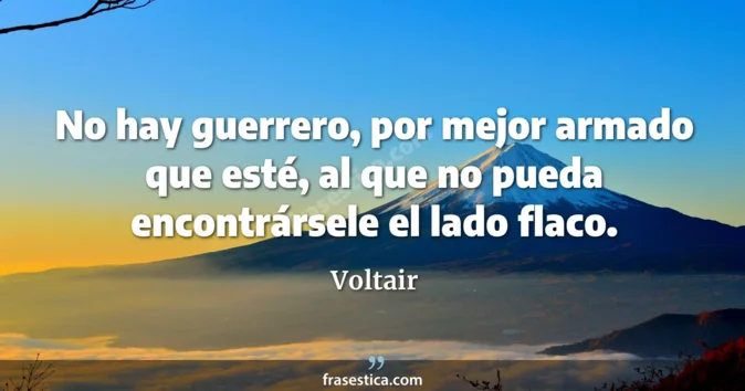 Cita de Voltair