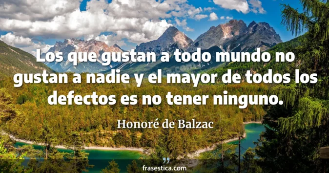 Cita de Honoré de Balzac