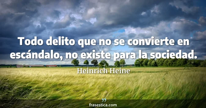 Cita de Heinrich Heine