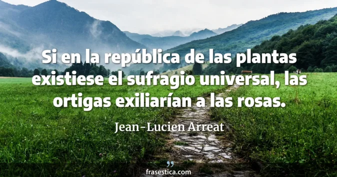 Cita de Jean-Lucien Arreat
