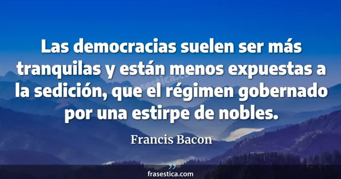 Cita de Francis Bacon