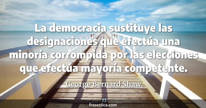 Cita de George Bernard Shaw