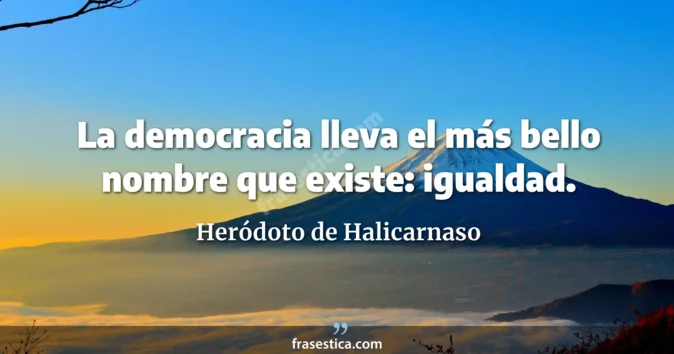 Cita de Heródoto de Halicarnaso