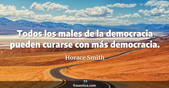 Cita de Horace Smith