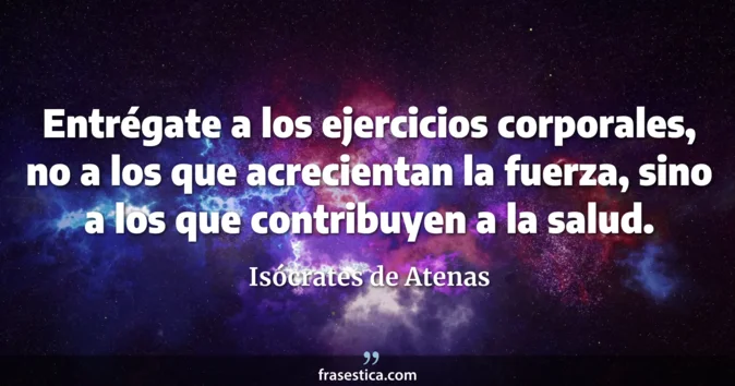 Cita de Isócrates de Atenas