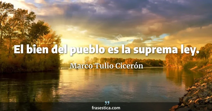 Cita de Marco Tulio Cicerón
