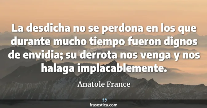 Cita de Anatole France
