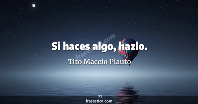 Cita de Tito Maccio Plauto