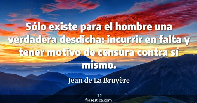 Cita de Jean de La Bruyère