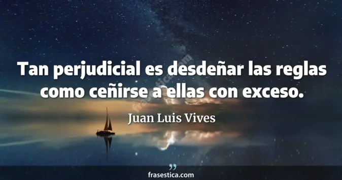 Cita de Juan Luis Vives