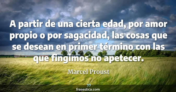 Cita de Marcel Proust