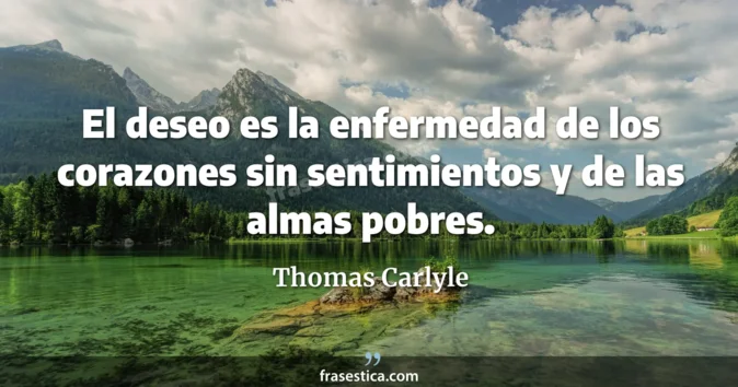 Cita de Thomas Carlyle