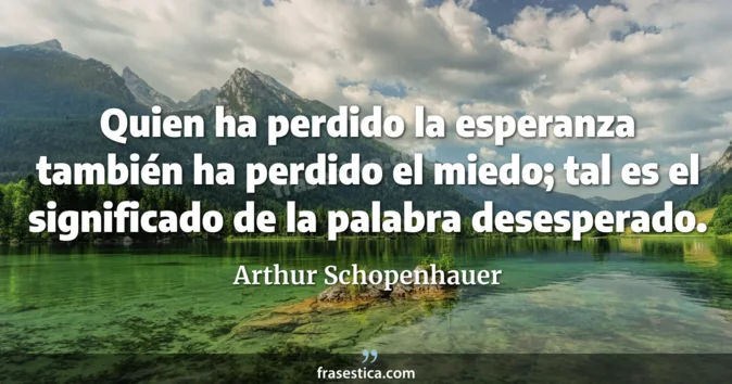 Cita de Arthur Schopenhauer