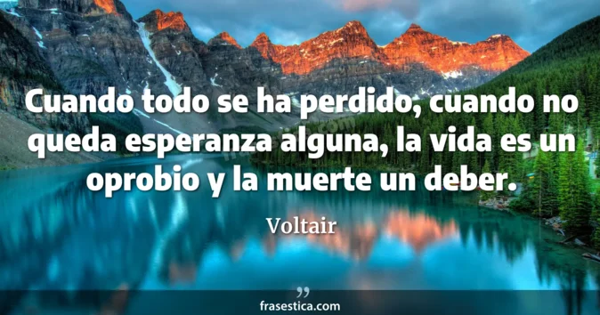 Cita de Voltair