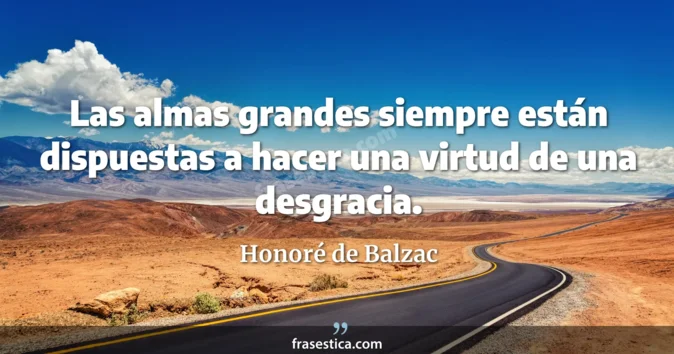 Cita de Honoré de Balzac