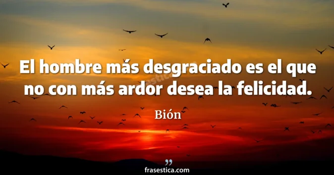 Cita de Bión
