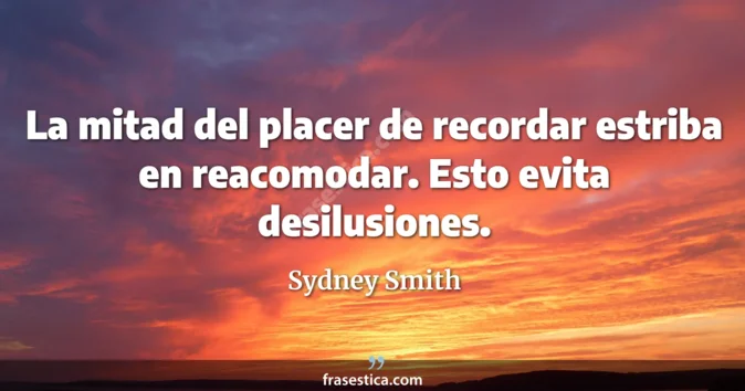 Cita de Sydney Smith