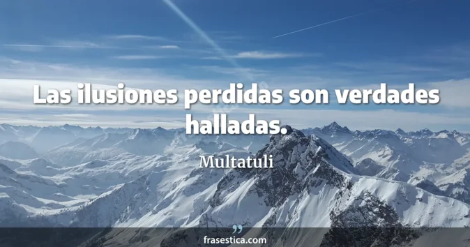 Cita de Multatuli