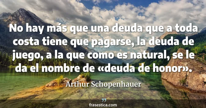 Cita de Arthur Schopenhauer