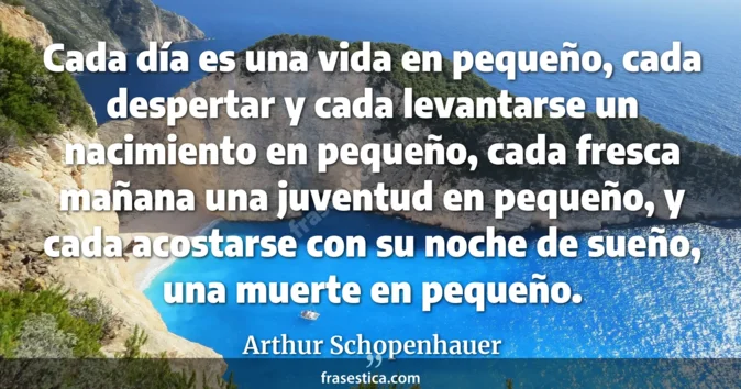 Cita de Arthur Schopenhauer