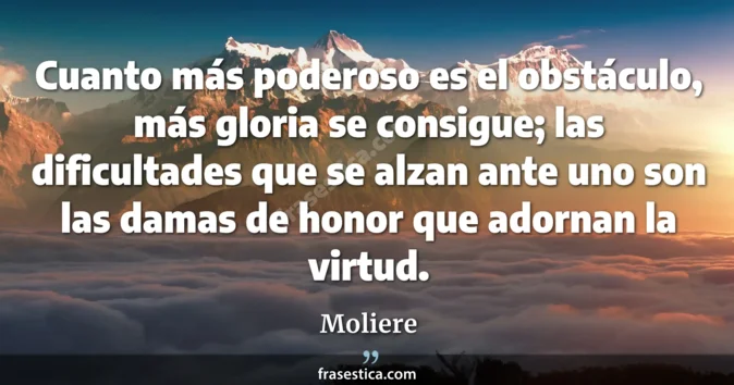 Cita de Moliere
