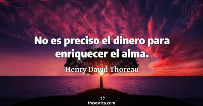 Cita de Henry David Thoreau