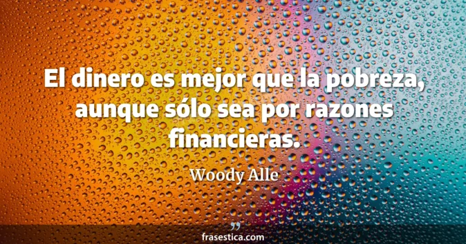 Cita de Woody Alle