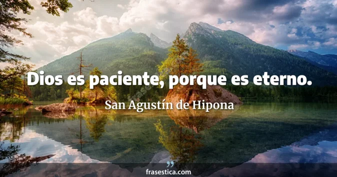 Cita de San Agustín de Hipona