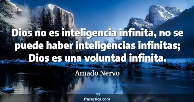 Cita de Amado Nervo