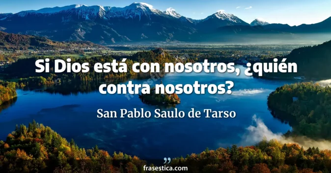 Cita de San Pablo Saulo de Tarso
