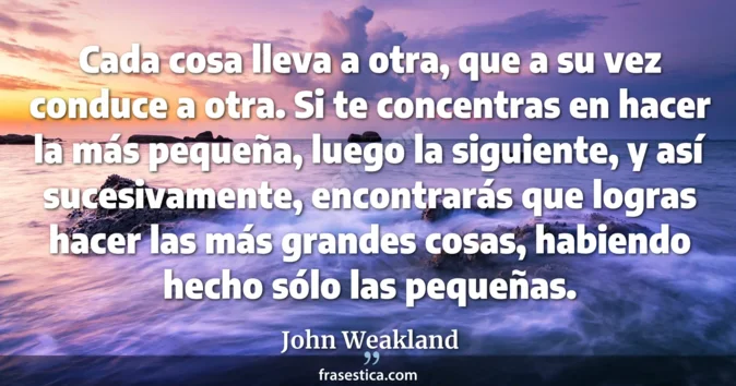 Cita de John Weakland