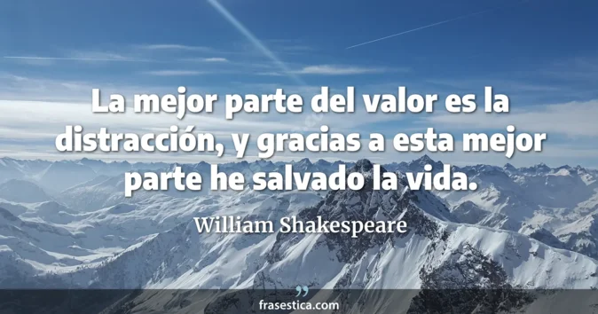 Cita de William Shakespeare