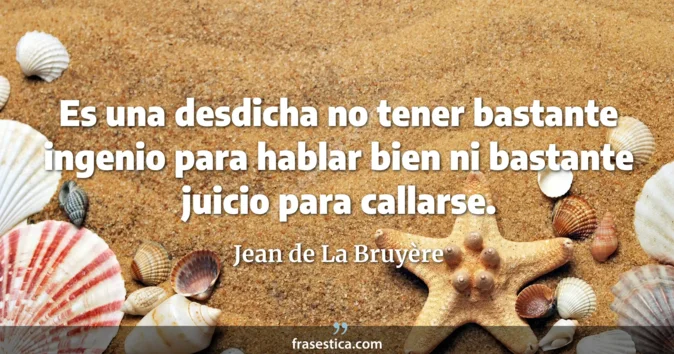 Cita de Jean de La Bruyère