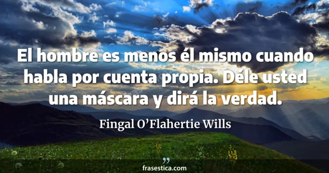 Cita de Fingal O’Flahertie Wills