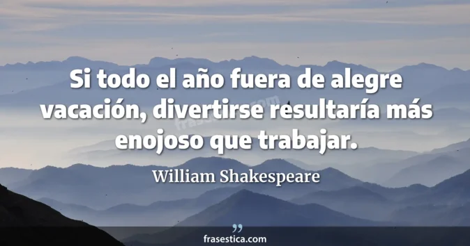 Cita de William Shakespeare