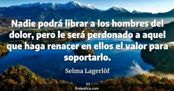 Cita de Selma Lagerlöf