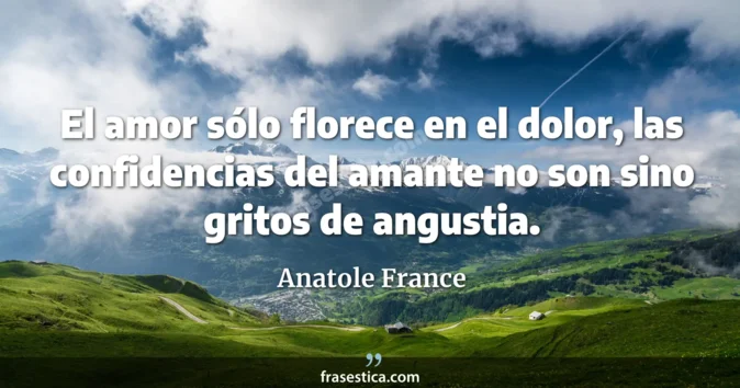 Cita de Anatole France